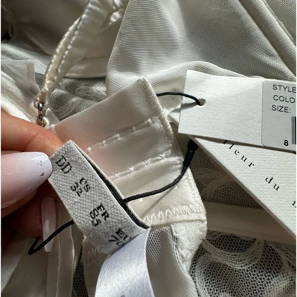 Fleur du Mal Bella Embroidery Bustier